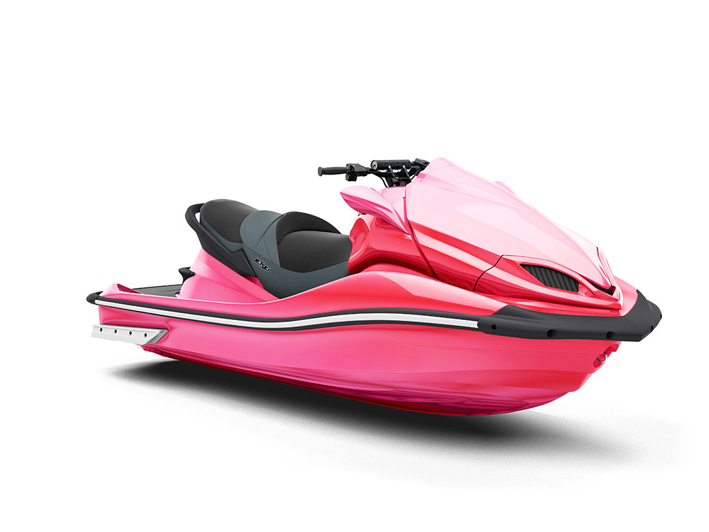 Rwraps™ Matte Chrome Pink Rose Vinyl Jet Ski Wrap