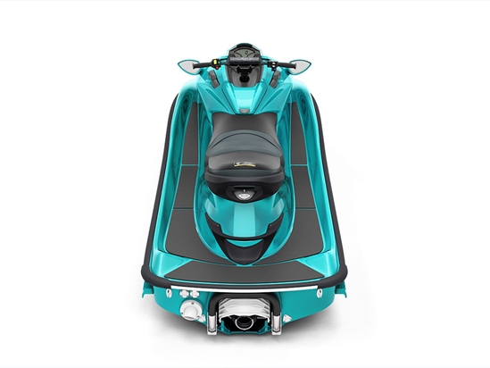 Rwraps Matte Chrome Teal Jet Ski Vinyl Wraps