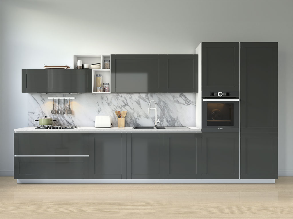 3M 2080 Dead Matte Black Kitchen Cabinetry Wraps