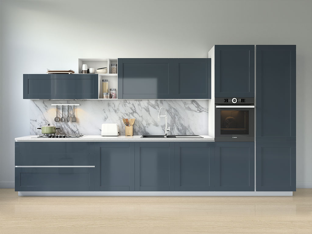 3M 2080 Matte Indigo Kitchen Cabinetry Wraps