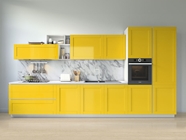 ORACAL 970RA Gloss Traffic Yellow Kitchen Cabinetry Wraps
