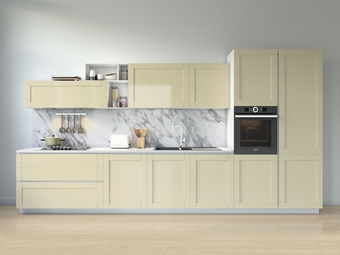 ORACAL® 970RA Gloss Taxibeige Kitchen Cabinet Wraps