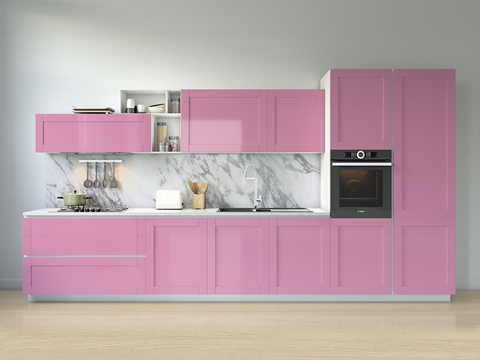 Rwraps™ 4D Carbon Fiber Pink Kitchen Cabinet Wraps