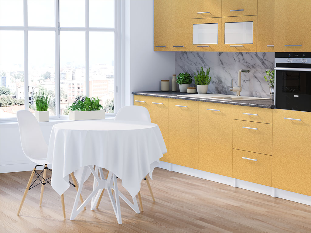 Rwraps Velvet Yellow DIY Kitchen Cabinet Wraps