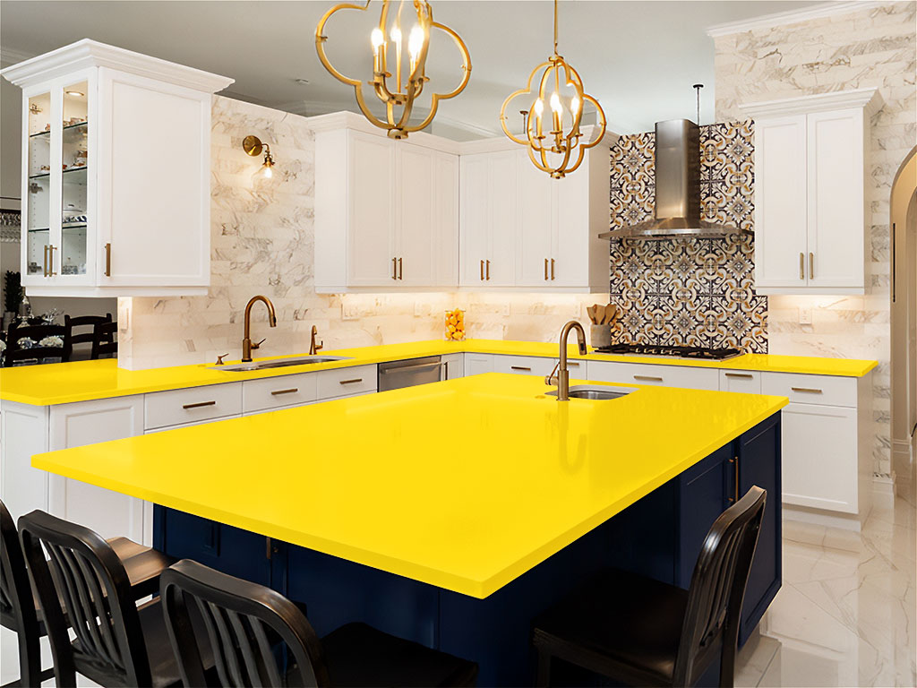 ORACAL 970RA Gloss Crocus Yellow DIY Kitchen Counter Wraps