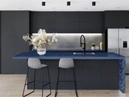 ORACAL 975 Honeycomb Deep Blue Kitchen Countertop Wraps