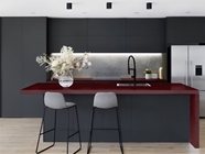 Rwraps Gloss Metallic Black Rose Kitchen Countertop Wraps