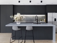 Rwraps Gloss Metallic Titanium Gray Kitchen Countertop Wraps