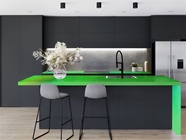 Rwraps Holographic Chrome Green Neochrome Kitchen Countertop Wraps