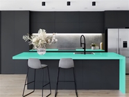 Rwraps Matte Teal Kitchen Countertop Wraps