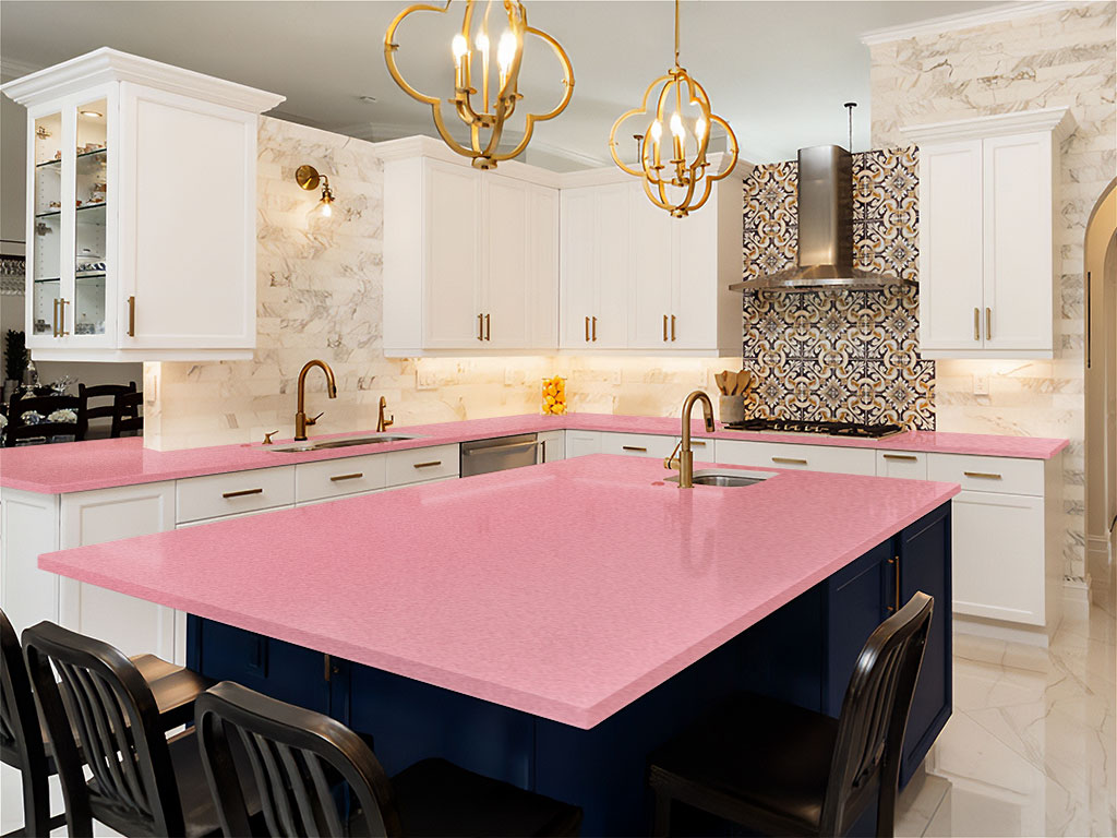 Rwraps Velvet Pink DIY Kitchen Counter Wraps