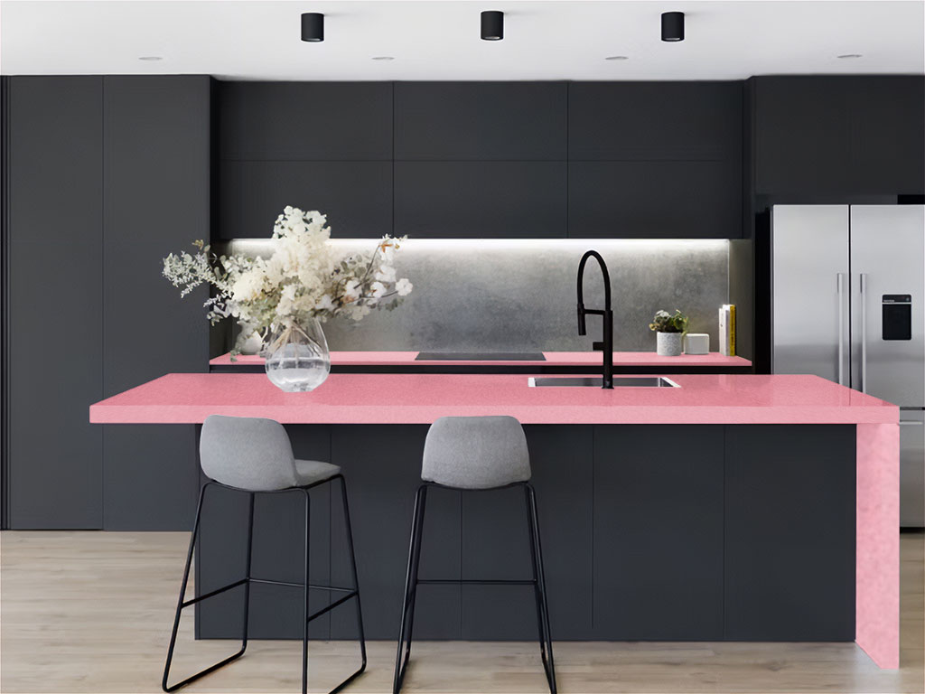 Rwraps Velvet Pink Kitchen Countertop Wraps