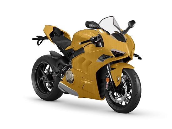 ORACAL 975 Brushed Aluminum Gold Motorcycle Wraps