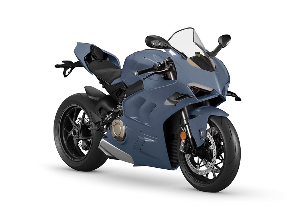 Rwraps Gloss Gray (Cement) Motorcycle Wraps