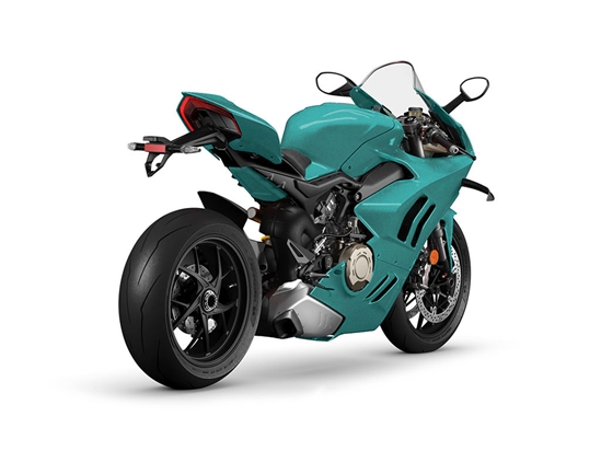 Rwraps Gloss Metallic Emerald Green DIY Motorcycle Wraps