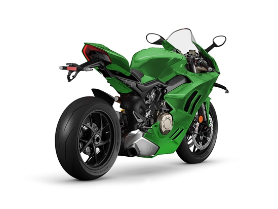 Rwraps Matte Chrome Green DIY Motorcycle Wraps