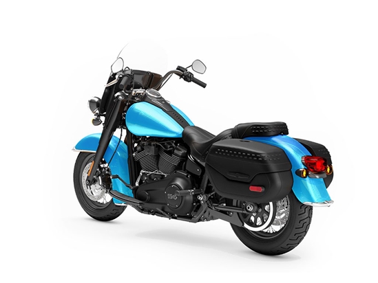 Rwraps Matte Chrome Light Blue Motorcycle Vinyl Wraps