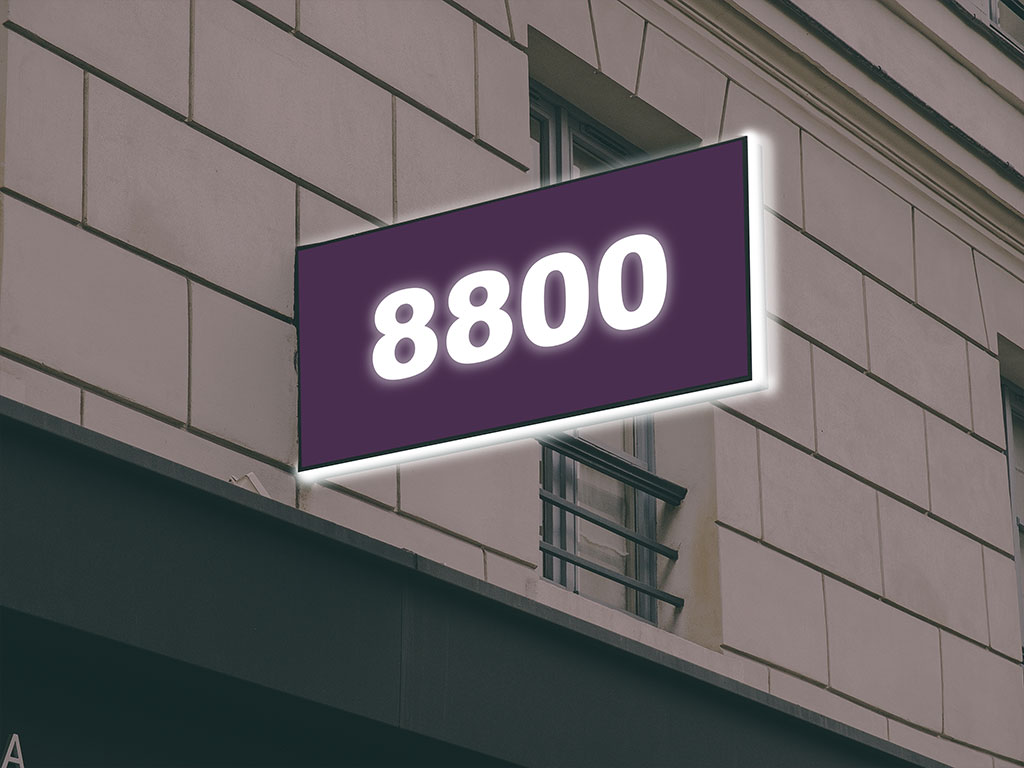 ORACAL 8800 Violet Translucent Sign Vinyl