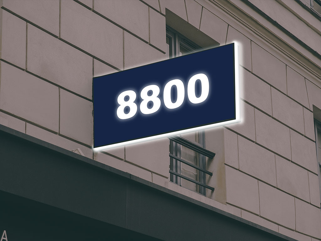 ORACAL 8800 Ink Blue Translucent Sign Vinyl