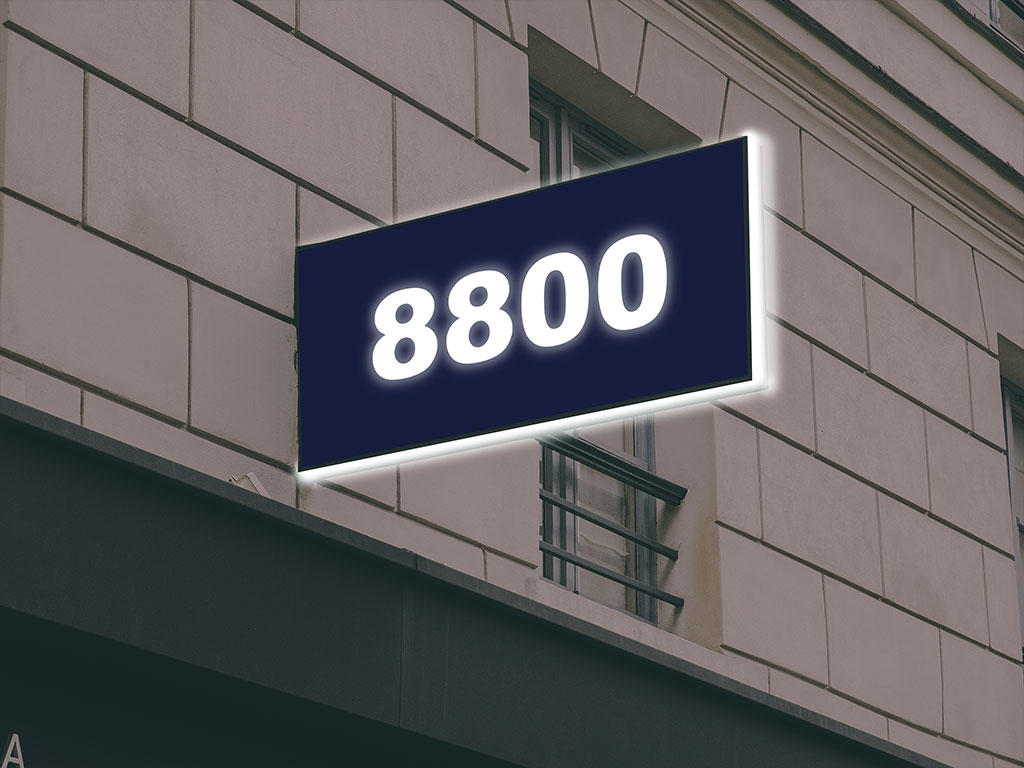 ORACAL 8800 Midnight Blue Translucent Sign Vinyl