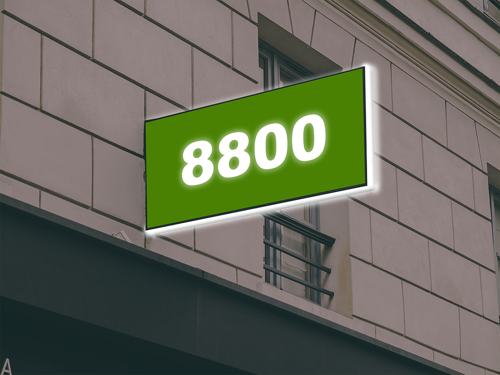 ORACAL 8800 Pin Green Translucent Sign Vinyl