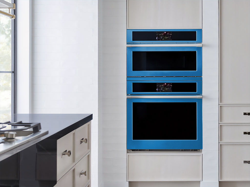 3M 1080 Gloss Blue Fire DIY Built-In Oven Wraps