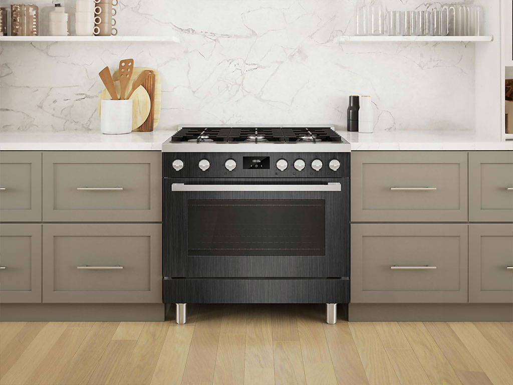 3M™ 2080 Brushed Black Metallic Oven Wraps