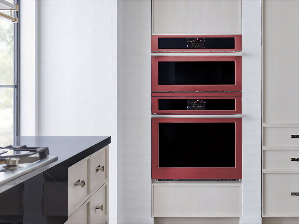 3M 2080 Gloss Red Metallic DIY Built-In Oven Wraps