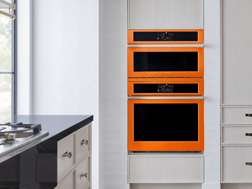 3M 2080 Gloss Deep Orange DIY Built-In Oven Wraps