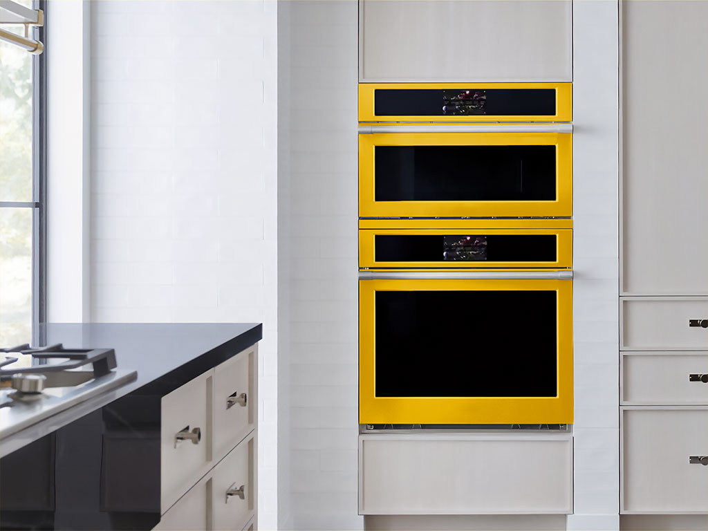 Avery Dennison SW900 Gloss Yellow DIY Built-In Oven Wraps