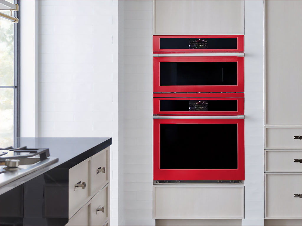 Avery Dennison SW900 Gloss Cardinal Red DIY Built-In Oven Wraps