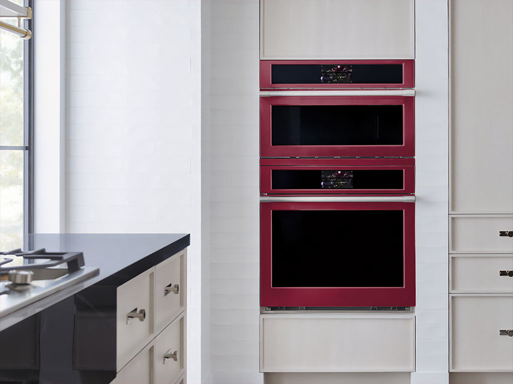 Avery Dennison SW900 Gloss Burgundy DIY Built-In Oven Wraps