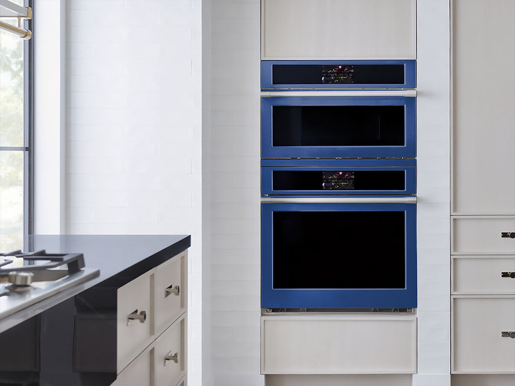 Avery Dennison SW900 Matte Metallic Brilliant Blue DIY Built-In Oven Wraps