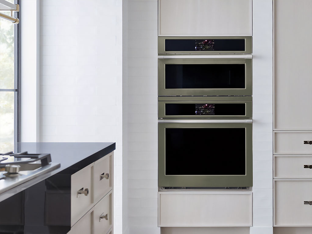 Avery Dennison SW900 Matte Khaki Green DIY Built-In Oven Wraps