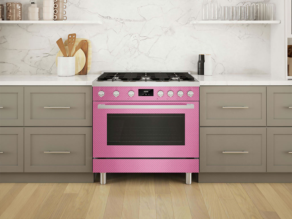 Rwraps 4D Carbon Fiber Pink Oven Wraps