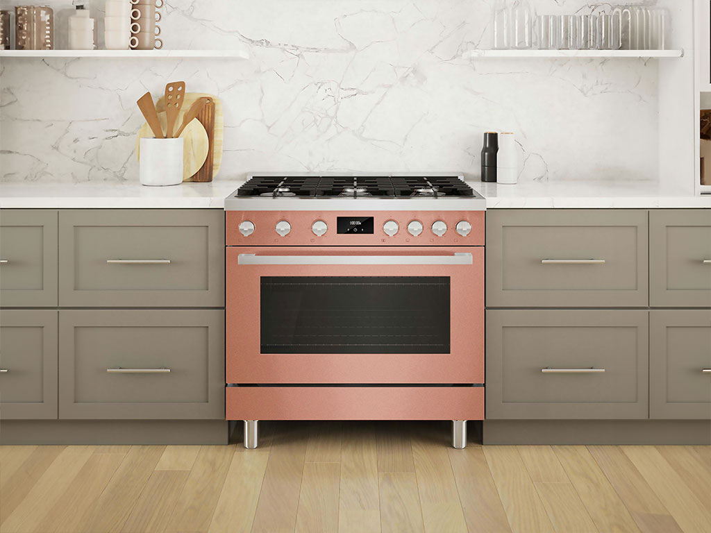 Rwraps Gloss Metallic Rose Gold Oven Wraps