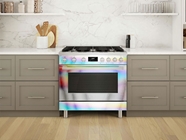 Rwraps Holographic Chrome Silver Neochrome (Matte) Oven Wraps