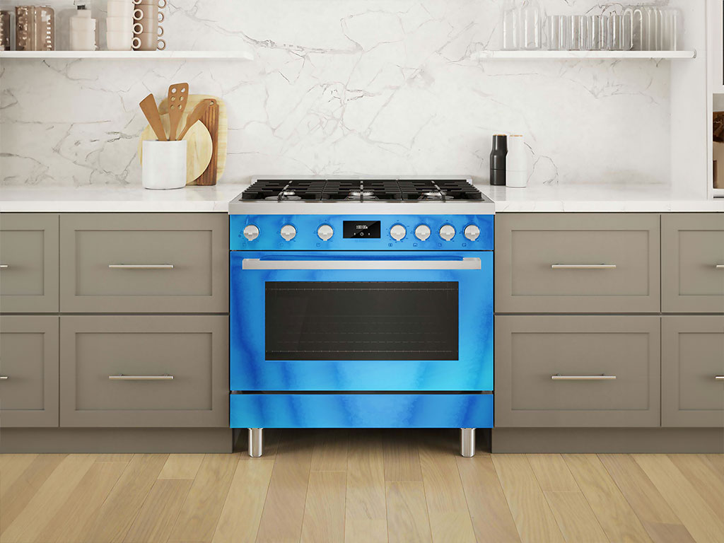 Rwraps Matte Chrome Light Blue Oven Wraps