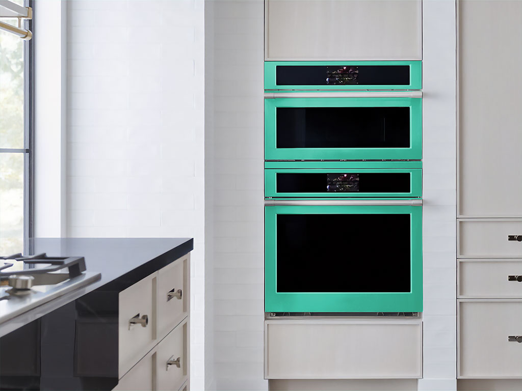 Rwraps Matte Teal DIY Built-In Oven Wraps