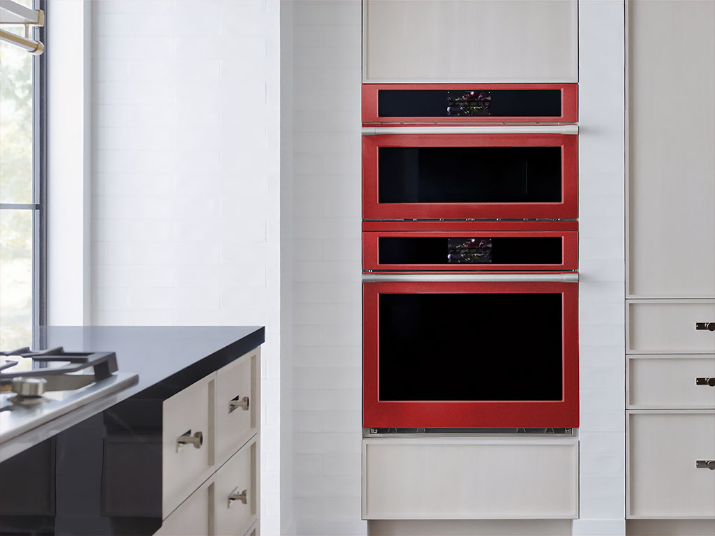 Rwraps Velvet Red DIY Built-In Oven Wraps