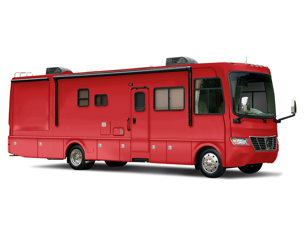 3M 2080 Satin Vampire Red Recreational Vehicle Wraps