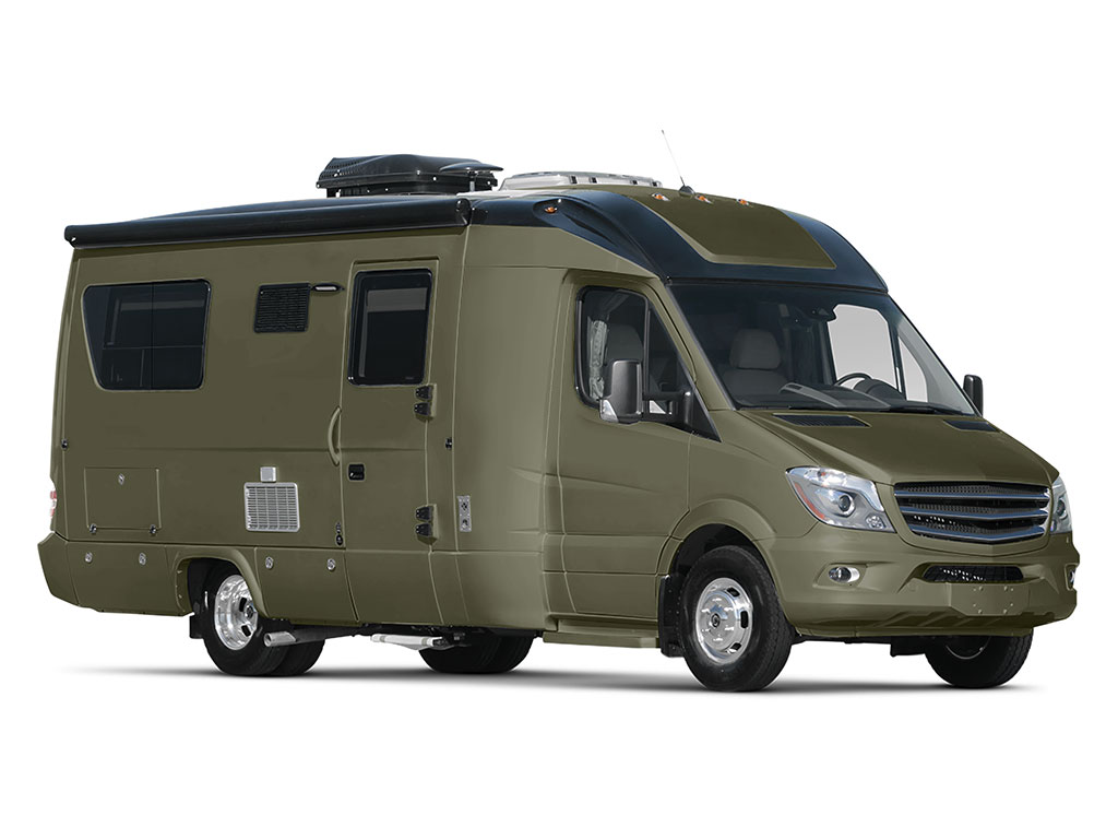 Avery Dennison SW900 Satin Khaki Green Do-It-Yourself RV Wraps