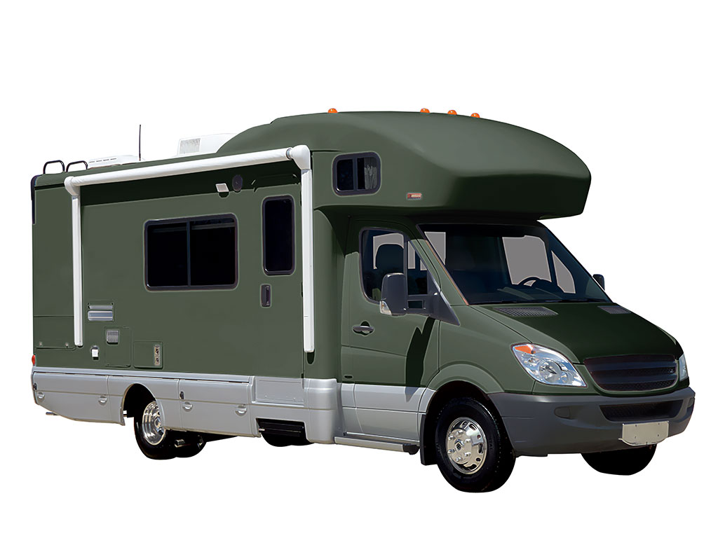 Avery Dennison SW900 Matte Olive Green DIY RV Wraps