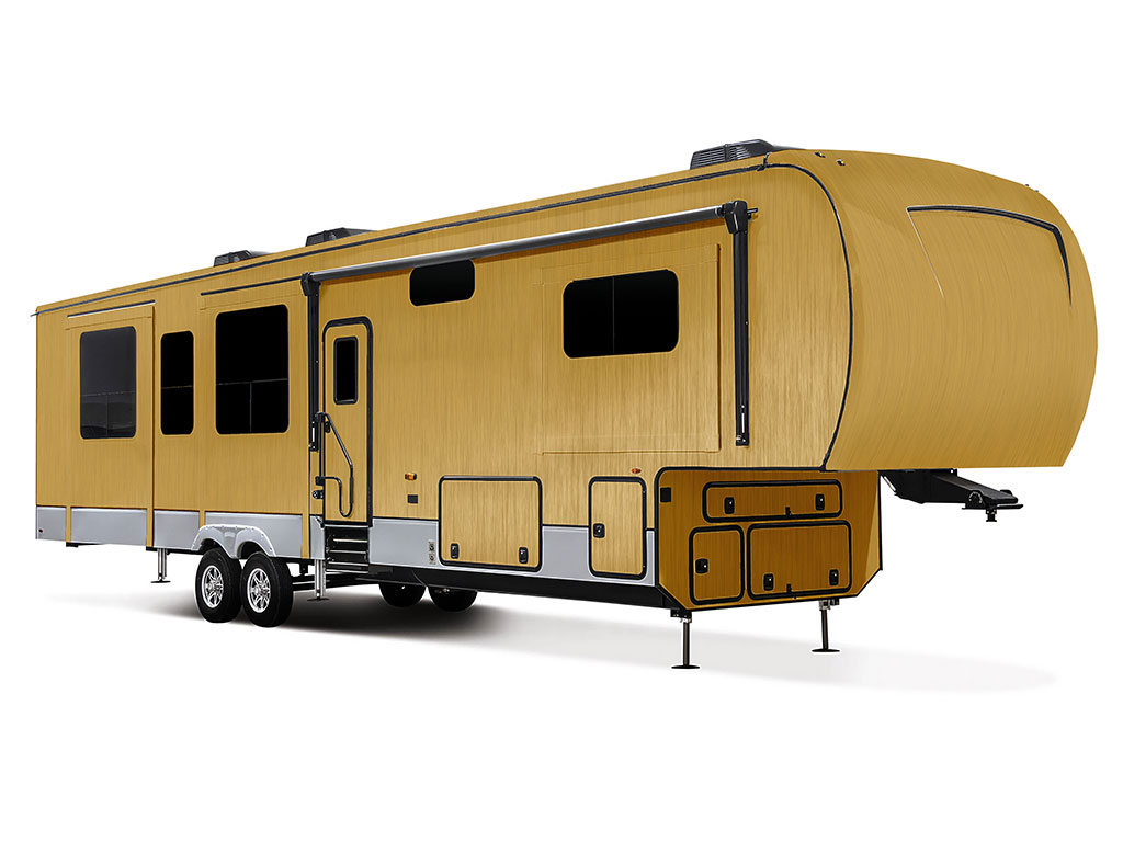 ORACAL 975 Brushed Aluminum Gold RV Vinyl Wraps