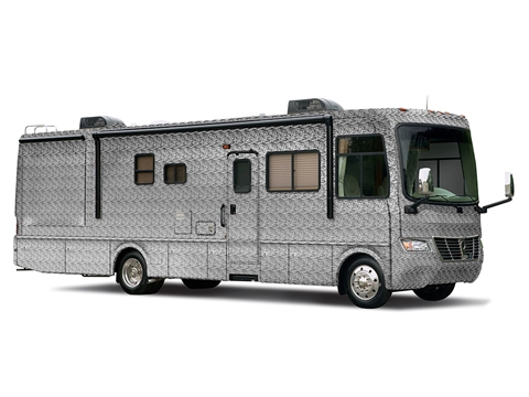 Rwraps™ 3D Carbon Fiber Silver (Digital) RV Wraps