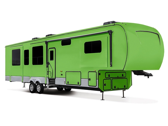 Rwraps 3D Carbon Fiber Green RV Vinyl Wraps