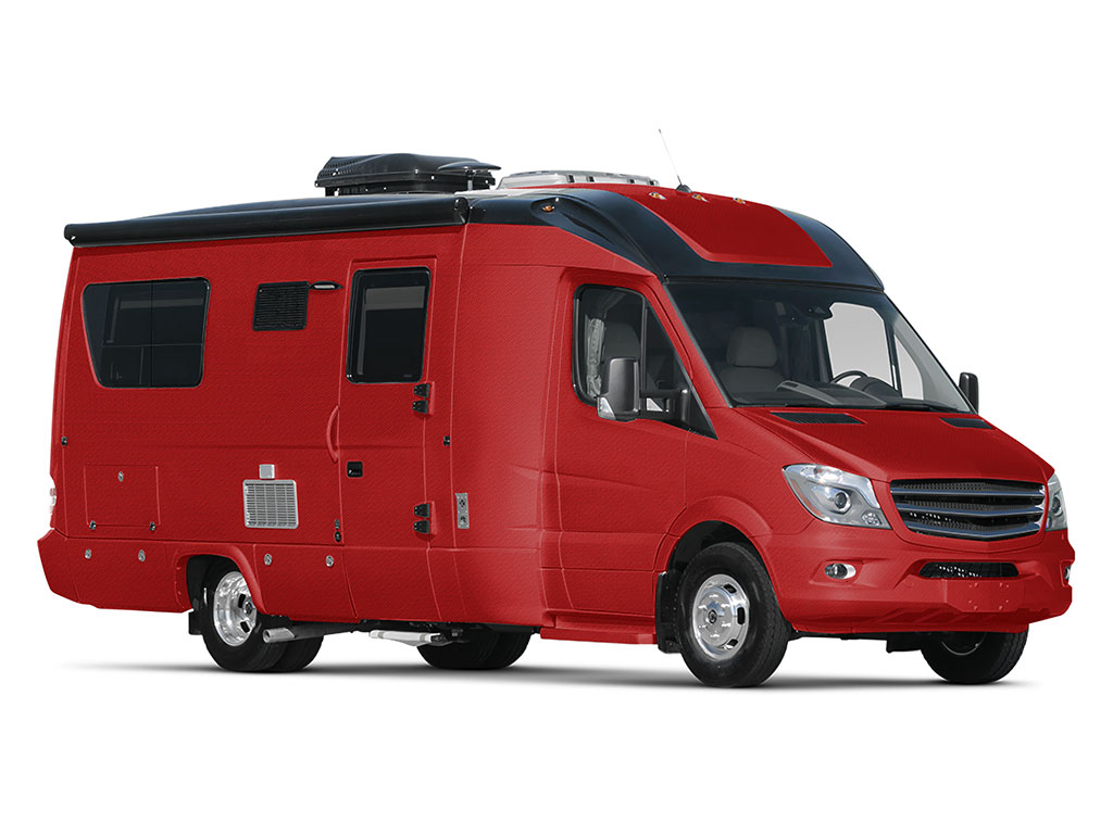 Rwraps 4D Carbon Fiber Red Do-It-Yourself RV Wraps