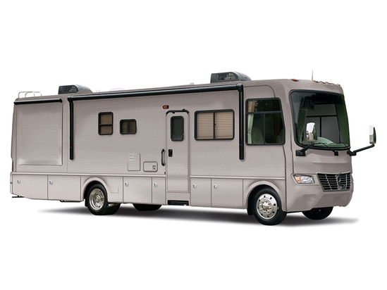 Rwraps 4D Carbon Fiber Silver Recreational Vehicle Wraps