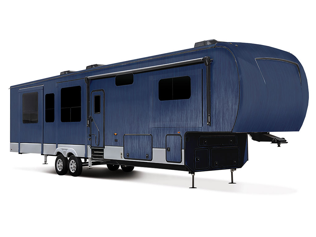 Rwraps Brushed Aluminum Blue RV Vinyl Wraps