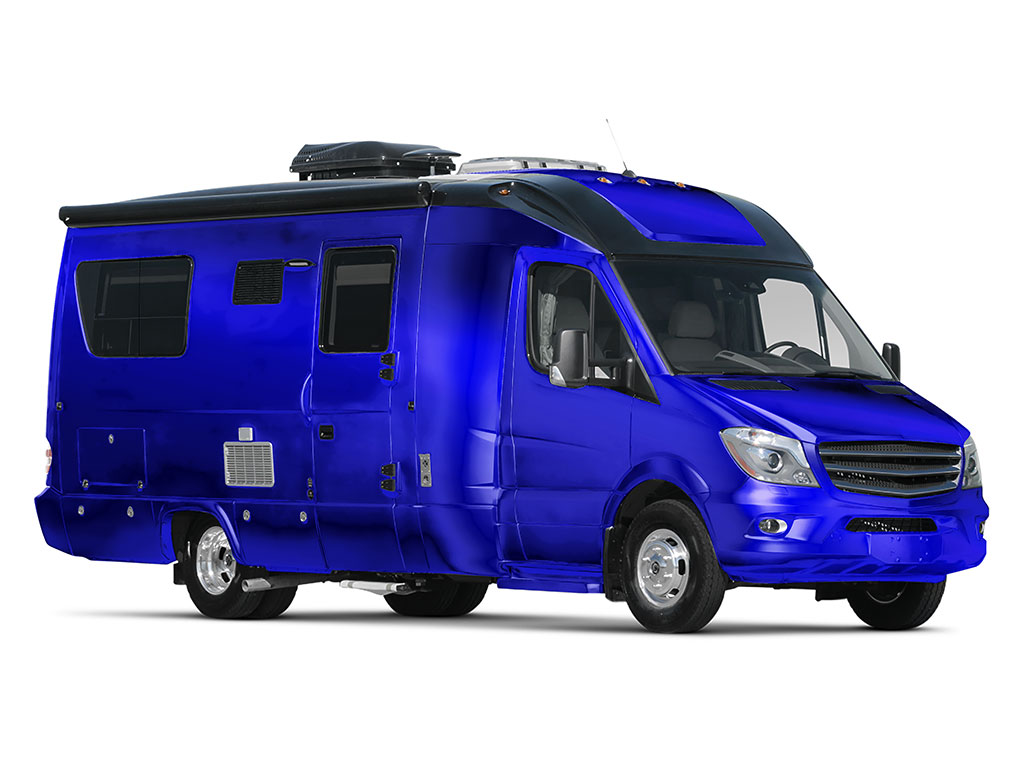 Rwraps Chrome Blue Do-It-Yourself RV Wraps